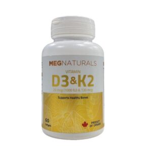 MEGNATURALS VITAMIN D3&K2 60