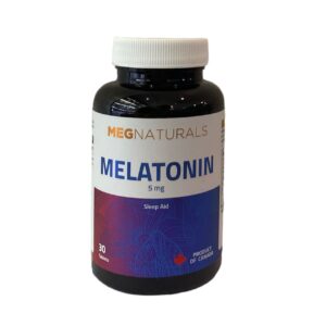 MEGNATURALS MELATONIN 5MG 30